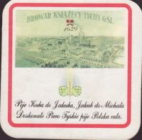 Beer coaster tyskie-169-zadek