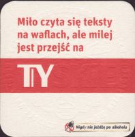 Beer coaster tyskie-170-zadek-small