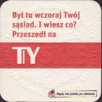 Beer coaster tyskie-171-zadek-small