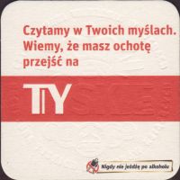 Beer coaster tyskie-172-zadek-small