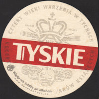 Beer coaster tyskie-178-zadek-small