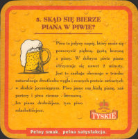 Beer coaster tyskie-184-zadek