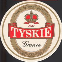 Beer coaster tyskie-2-oboje