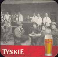 Beer coaster tyskie-25-zadek