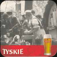 Beer coaster tyskie-26-zadek