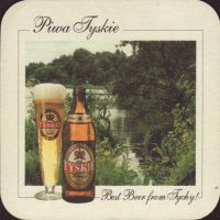 Beer coaster tyskie-39-zadek-small