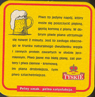 Beer coaster tyskie-5-zadek