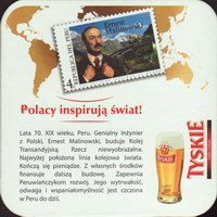 Beer coaster tyskie-58-zadek-small