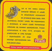 Beer coaster tyskie-6-zadek