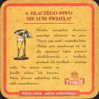 Beer coaster tyskie-60-zadek-small