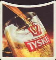 Beer coaster tyskie-66-oboje