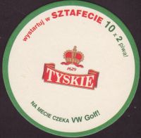 Beer coaster tyskie-74