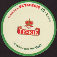 Beer coaster tyskie-75-small