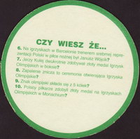 Beer coaster tyskie-75-zadek-small