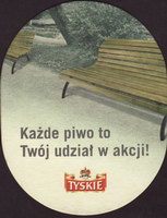 Beer coaster tyskie-76-zadek