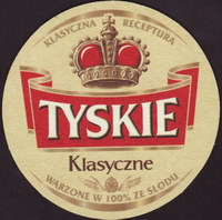 Beer coaster tyskie-81-zadek