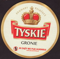 Beer coaster tyskie-87-zadek