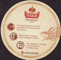 Beer coaster tyskie-96-zadek-small