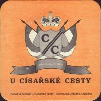Beer coaster u-cisarske-cesty-1