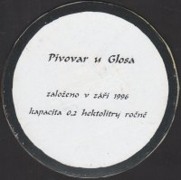 Beer coaster u-glosa-1-zadek