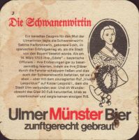 Beer coaster ulmer-munster-11-zadek-small