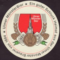 Beer coaster ulmer-munster-12