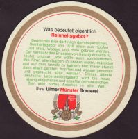 Beer coaster ulmer-munster-12-zadek-small