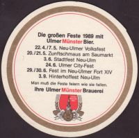 Beer coaster ulmer-munster-15-zadek