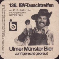 Beer coaster ulmer-munster-23-zadek