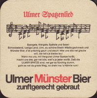 Beer coaster ulmer-munster-7-zadek