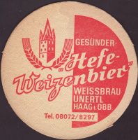 Beer coaster unertl-weissbier-1-zadek