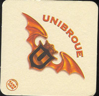 Beer coaster unibroue-1