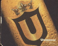 Beer coaster unibroue-10