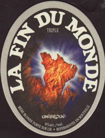 Beer coaster unibroue-14