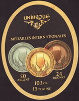 Beer coaster unibroue-17