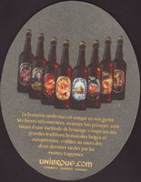 Beer coaster unibroue-17-zadek-small