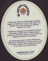 Beer coaster unibroue-18-zadek-small