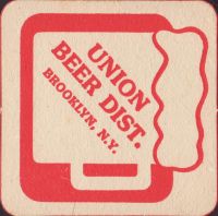 Beer coaster union-beer-dist-1