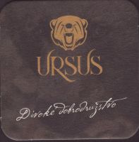 Beer coaster ursus-2