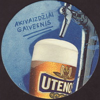 Beer coaster utenos-38