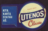 Beer coaster utenos-48