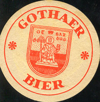 Beer coaster veb-brauerei-gotha-1