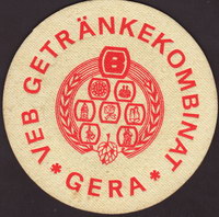 Beer coaster veb-getrankekombinat-gera-3