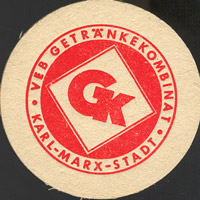 Pivní tácek veb-getrankekombinat-karl-marx-stadt-1