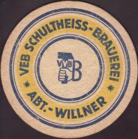 Beer coaster veb-schultheiss-brauerei-abteilung-i-schonhauser-allee-1