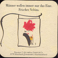 Beer coaster veltins-10-zadek