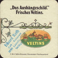 Beer coaster veltins-35-zadek