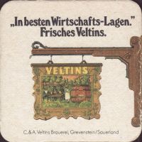 Beer coaster veltins-54-zadek