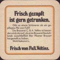 Beer coaster veltins-55-zadek