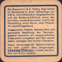 Beer coaster veltins-86-zadek